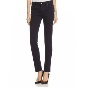PAIGE Rosie HW Collection Sloane Skinny Mid Rise Dark Wash